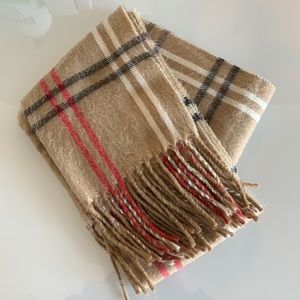 Cejon Faux Burberry Scarf - VERY Soft